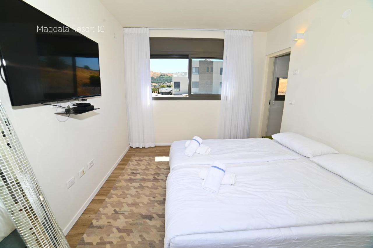 Yalarent Magdala Resort- Luxury Suites With Pool Or Jacuzzi With Sea View Migdal Kültér fotó
