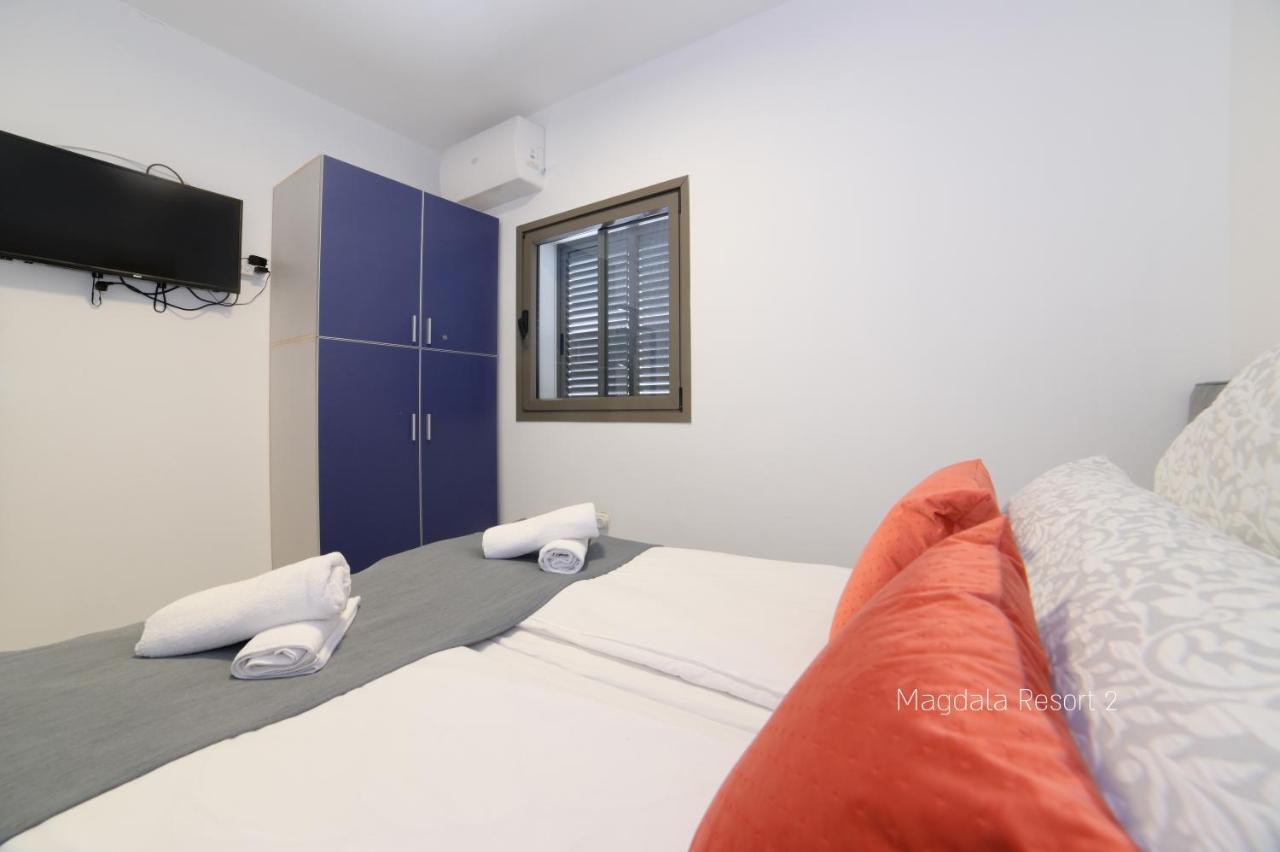 Yalarent Magdala Resort- Luxury Suites With Pool Or Jacuzzi With Sea View Migdal Kültér fotó