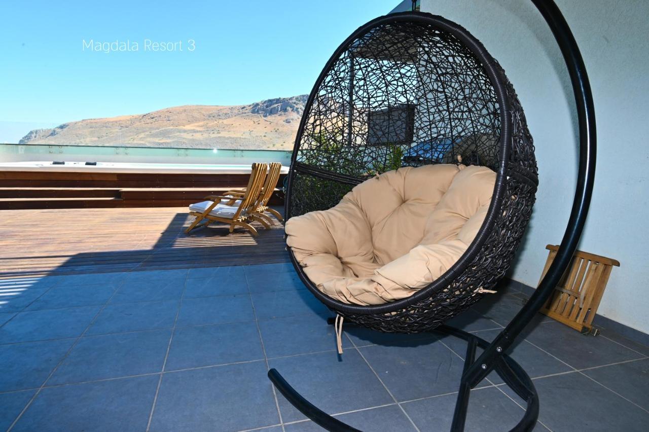 Yalarent Magdala Resort- Luxury Suites With Pool Or Jacuzzi With Sea View Migdal Kültér fotó