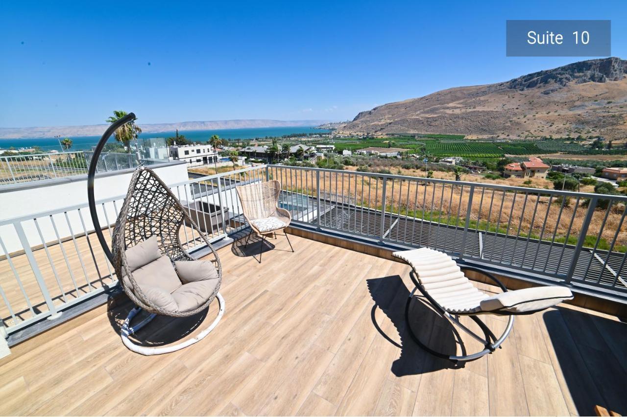 Yalarent Magdala Resort- Luxury Suites With Pool Or Jacuzzi With Sea View Migdal Kültér fotó