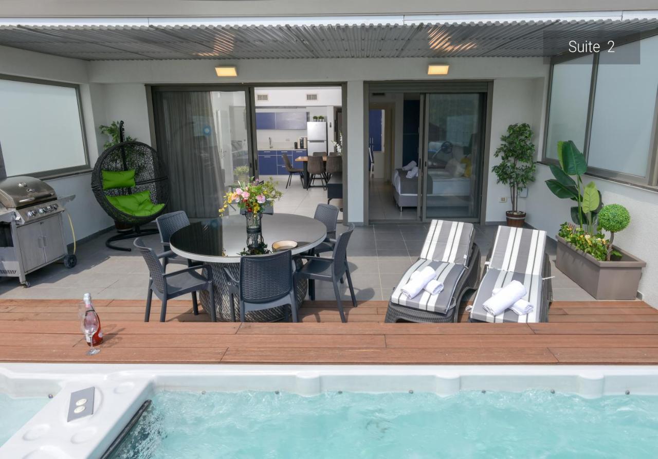 Yalarent Magdala Resort- Luxury Suites With Pool Or Jacuzzi With Sea View Migdal Kültér fotó
